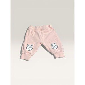 Disney Baby Winnie the Pooh Pink Jogger Pants 6-9M Elastic Waist